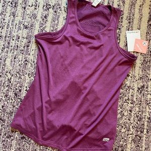 Women’s Marika dri-wik workout tank top open/tie back size small